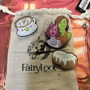 Fairyloot shoe charms for crocs